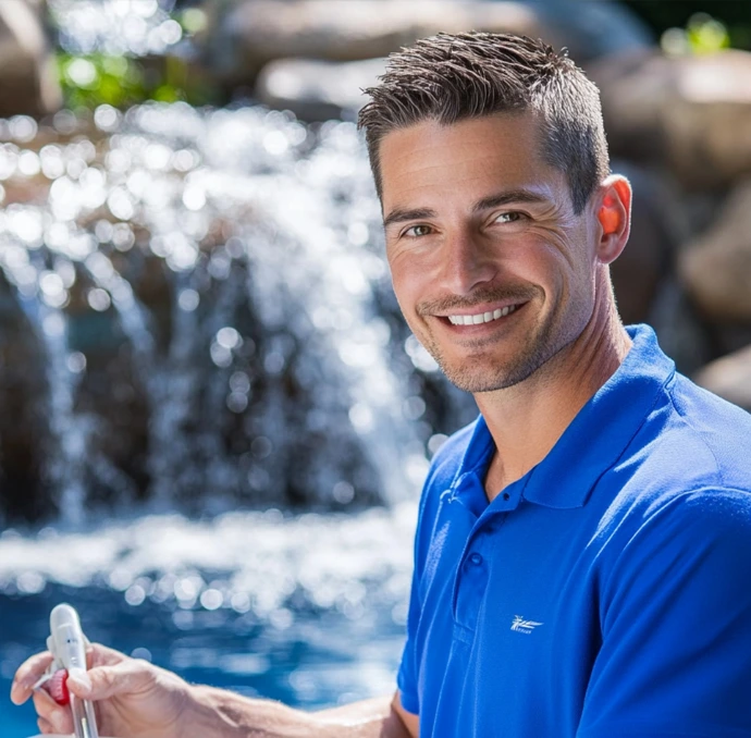 Slimme zwembadsturing voor automatische watercontrole