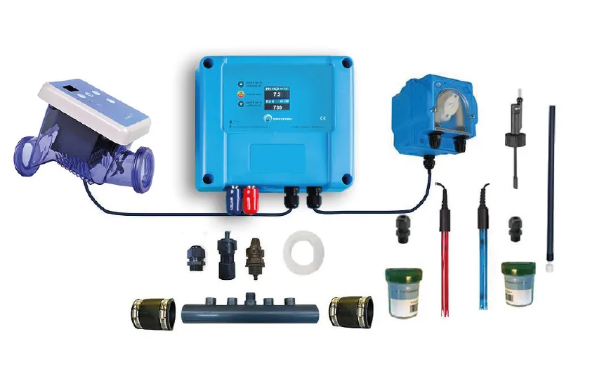 [BWPX7205-P] Pooltronics ZOUT SR zelfbouwpakket (25m³ - 5g/h, Flowswitch)